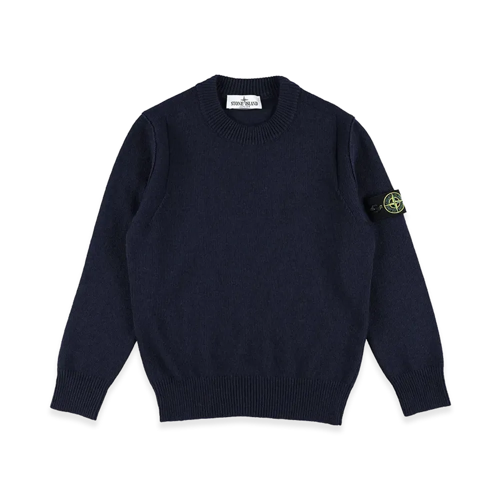 Stone Island Kids Sweaters "Blue"