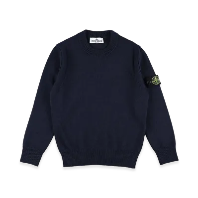 Stone Island Kids Sweaters "Blue"
