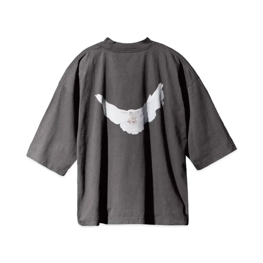 YEEZY GAP Dove 3/4 Sleeve Tee "Dark Grey"
