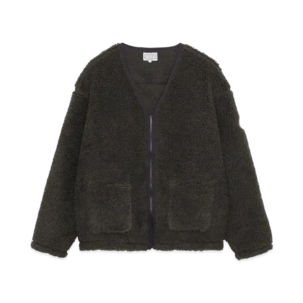 Cav Empt (C.E) BOA FLEECE ZIP UP CARDIGAN "Charcoal"