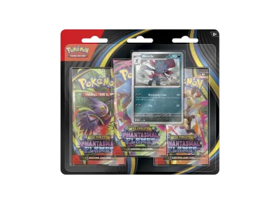 ポケモンカードゲームMEGA(英語版)メガエボリューション「ファンタズマル フレイムス 3ブースターパック & マニューラ プロモカード」