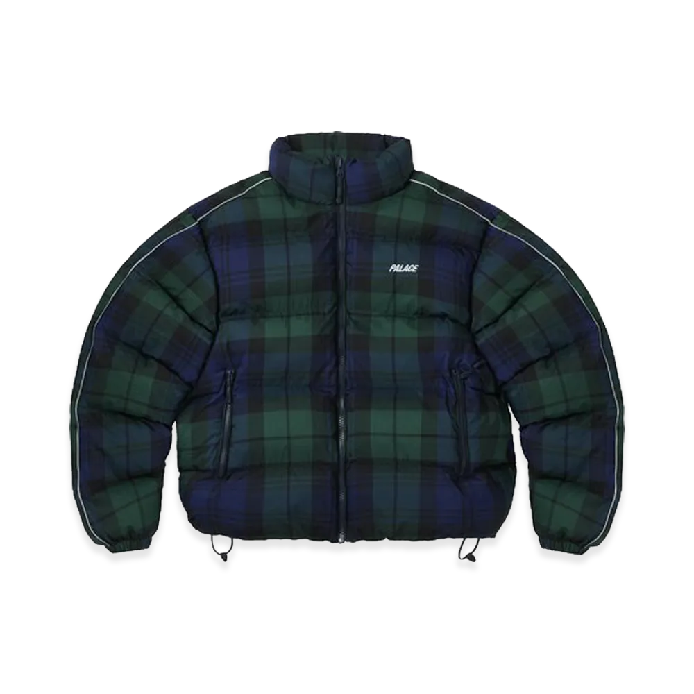 PALACE Big Ripstop Puffa Jacket "Black Watch"