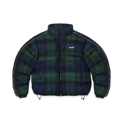 PALACE Big Ripstop Puffa Jacket "Black Watch"