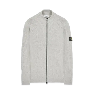 Stone Island 553A7 COMFORT WOOL COTTON "Pearl Grey"