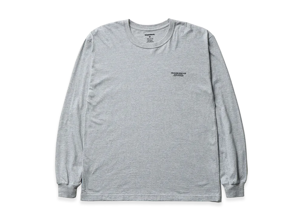 NEIGHBORHOOD NH . Tee LS-6 "Gray"