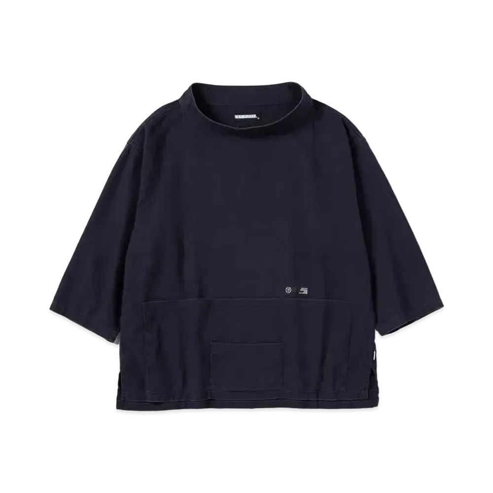 NEIGHBORHOOD PO / LC-SHIRT . LS "Black"