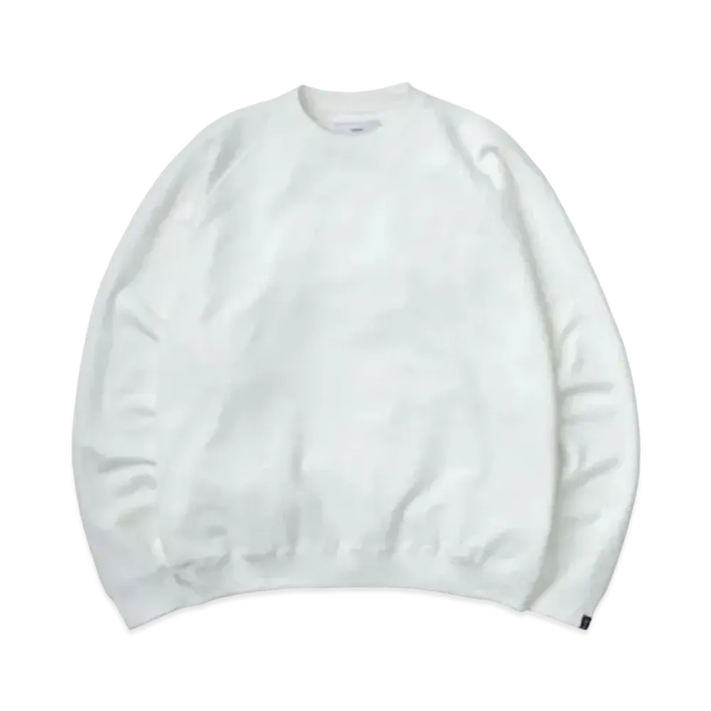 Graphpaper LOOPWHEELER Raglan Sweat "White"