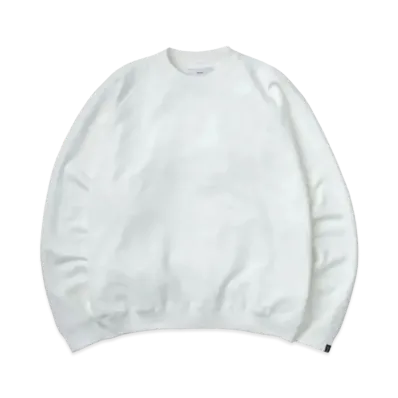 Graphpaper LOOPWHEELER Raglan Sweat "White"
