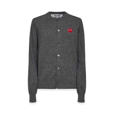PLAY COMME des GARCONS Women's Sweaters "Gray"