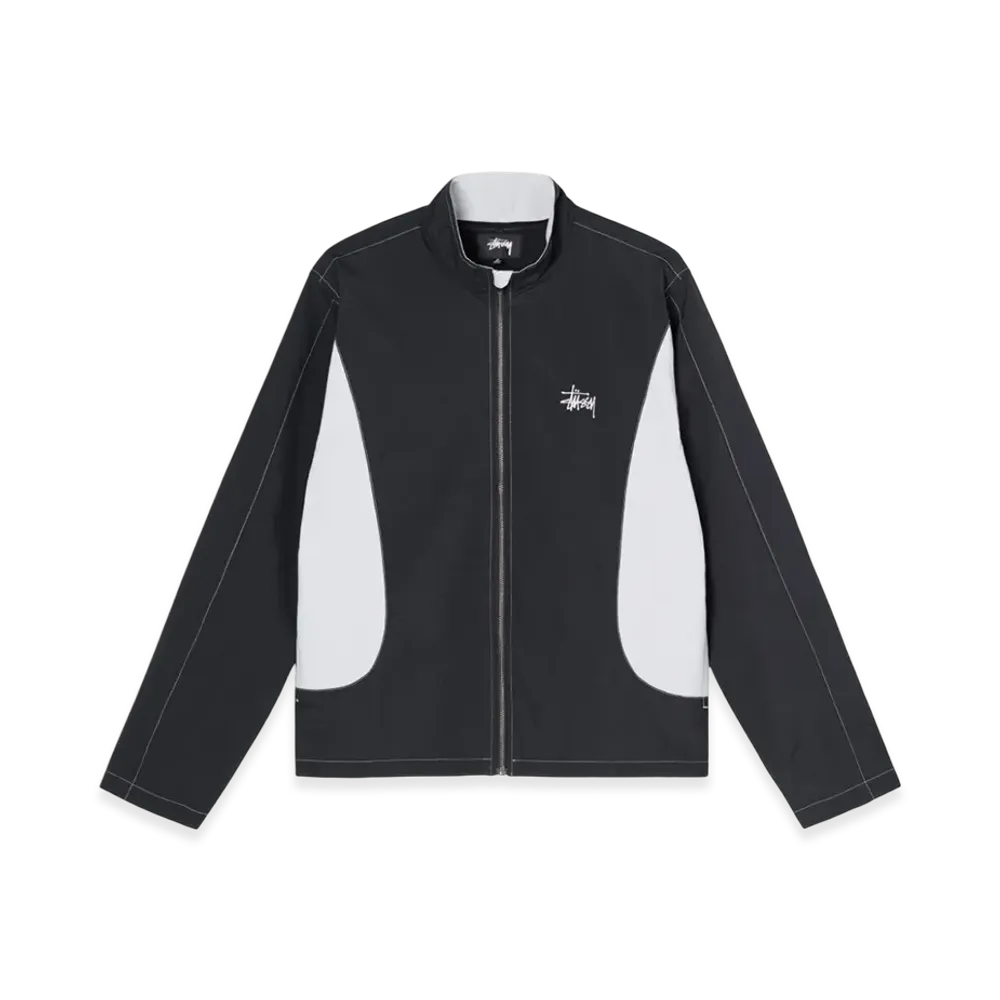 Stussy Panel Track Jacket "Black"