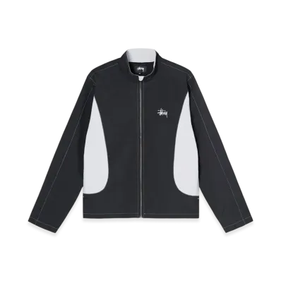 Stussy Panel Track Jacket "Black"