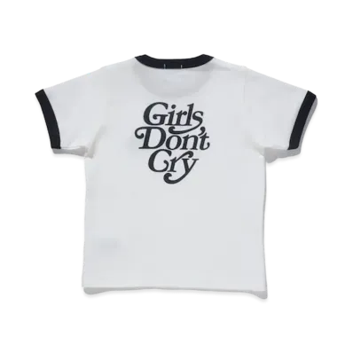 Girls Don't Cry Ringer Baby Tee1 "White/Black" / VERDY