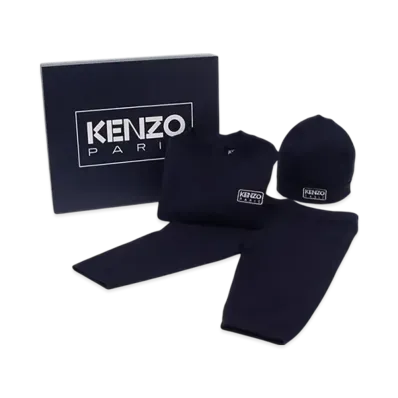 KENZO Kids Gift Set Knit Set "Navy"