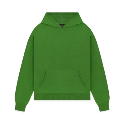 WE11DONE Logo Knit Hoodie "Olive"