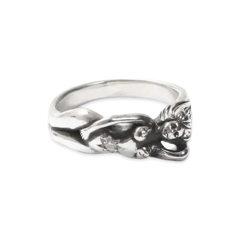 WACKO MARIA NUDE RING "Diamond"