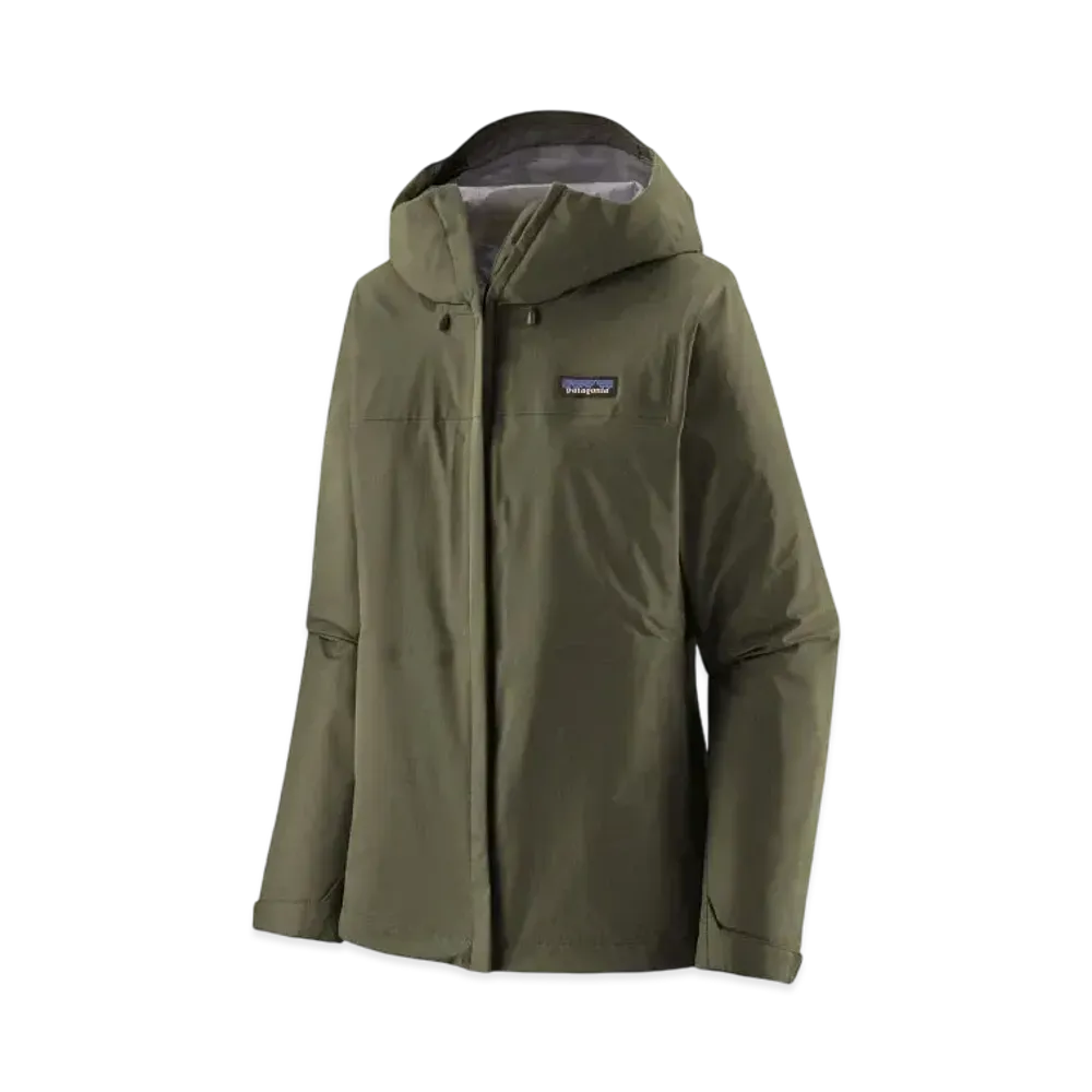 Patagonia Women's Torrentshell 3L Rain Jacket "Needle Green"