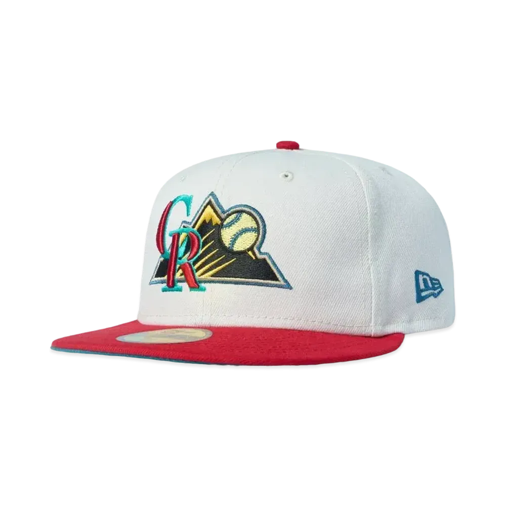 NEW ERA 59FIFTY Harlem Exclusive Colorado Rockies "Gray/Red"