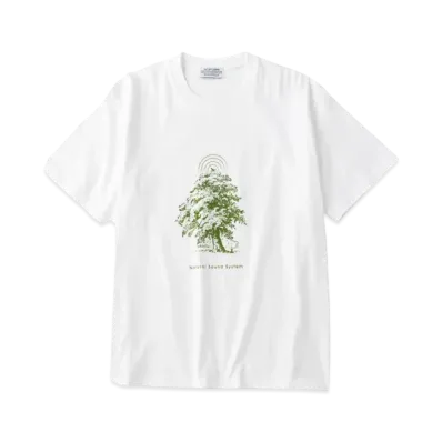 Graphpaper 0579 Natural Sound System T-Shirt "White"