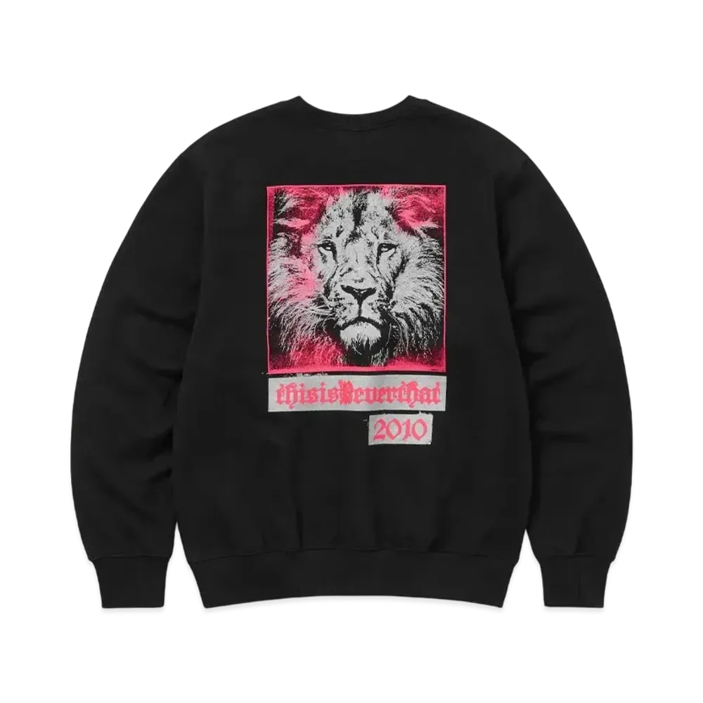 thisisneverthat Lion 2010 Crewneck "Black"