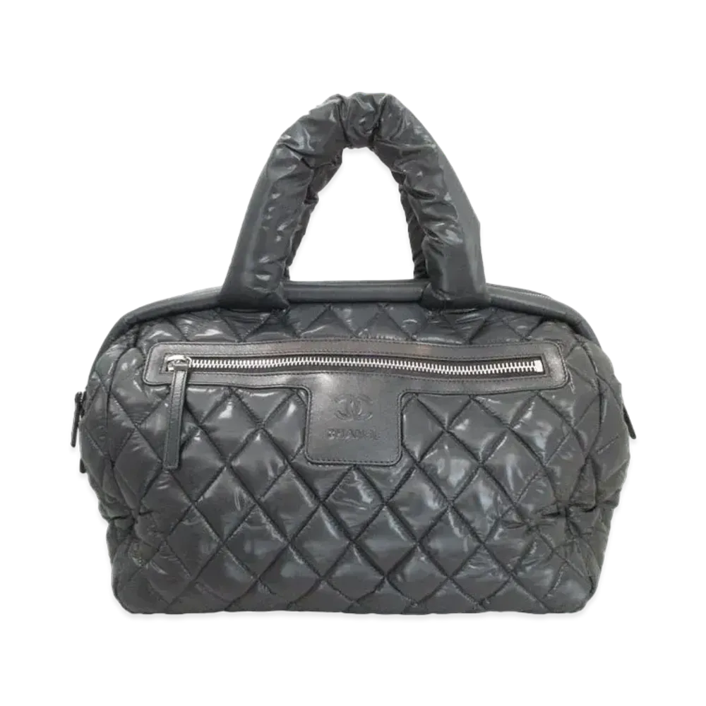 CHANEL COCO Cocoon Bowling Bag "Black"