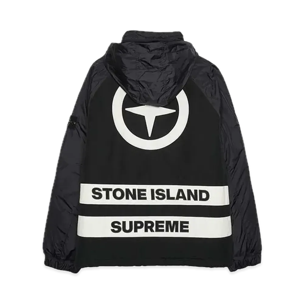 Supreme x Stone Island Reversible Down Puffer Jacket "Black"