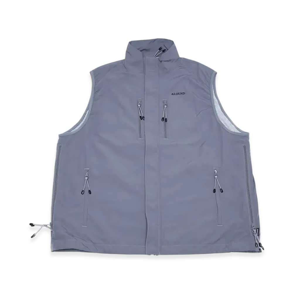 ALOUND Ventilation Nylon Vest "Grey"