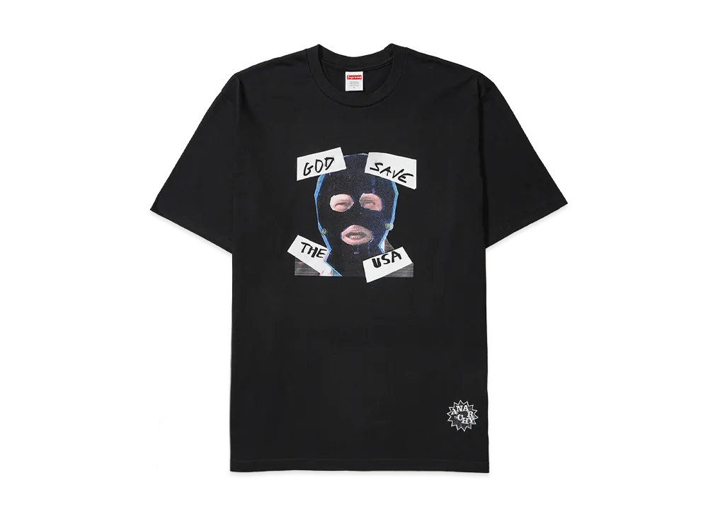 Supreme God Save Us Tee "Black"
