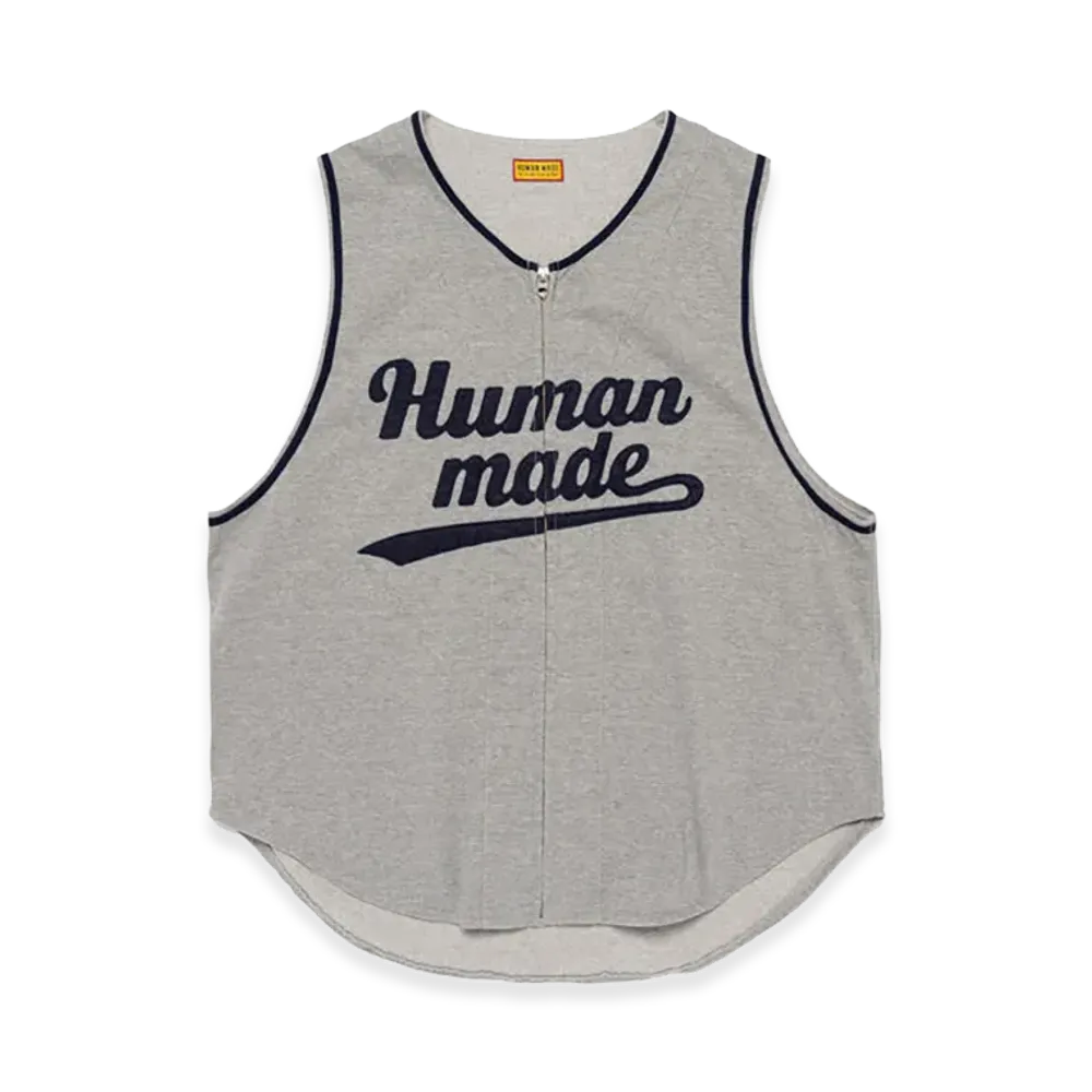 HUMAN MADE Baseball Shirt "Gray"