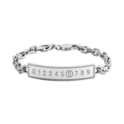 MM6 Maison Margiela Numeric Bracelet "Silver"