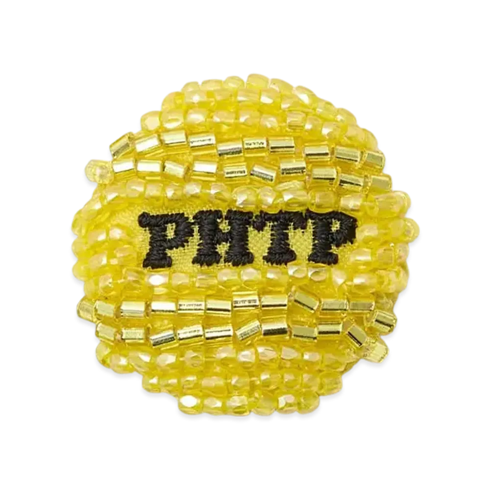 UNDERCOVER Silk Fabric Badge "Yellow"