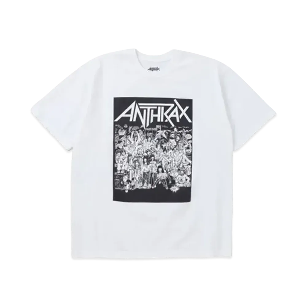 NEIGHBORHOOD x ANTHRAX Tee SS-2 "White"