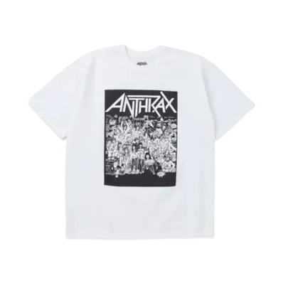 NEIGHBORHOOD x ANTHRAX Tee SS-2 "White"