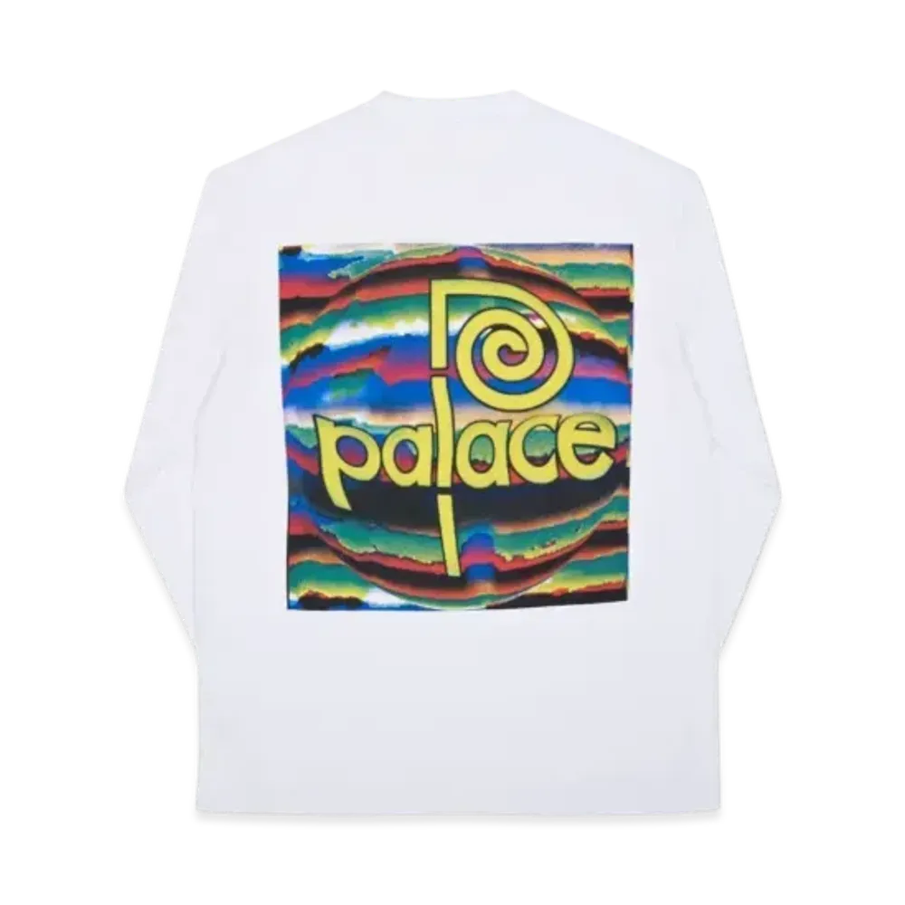 PALACE The Word Longsleeve "White"