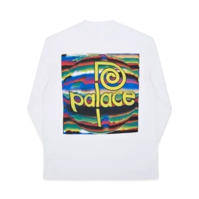 PALACE The Word Longsleeve "White"