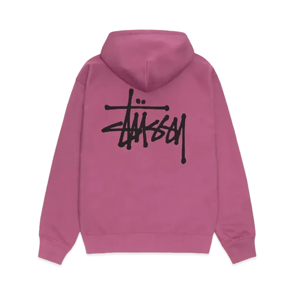 Stussy Basic Stussy Hoodie 2024 "Berry"