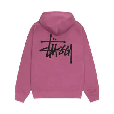 Stussy Basic Stussy Hoodie 2024 "Berry"
