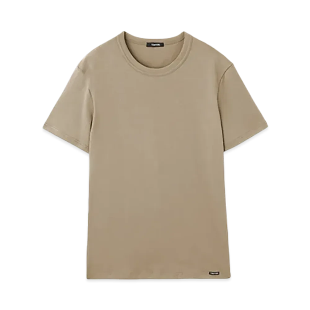 TOM FORD Crewneck Tee "Walnut"