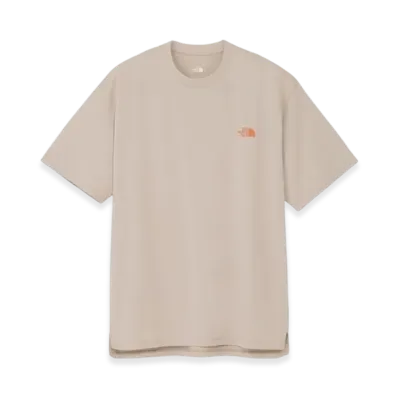 The North Face Short Sleeve Free Run Flash Dry Crew "Fossil Ivory"