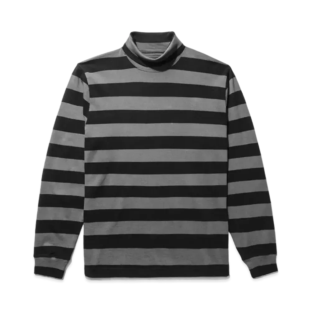 Noah Striped Turtleneck "Grey"