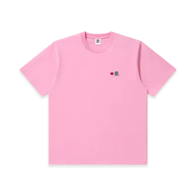 BlackEyePatch I Love BEP Small OG Tee "Pink"