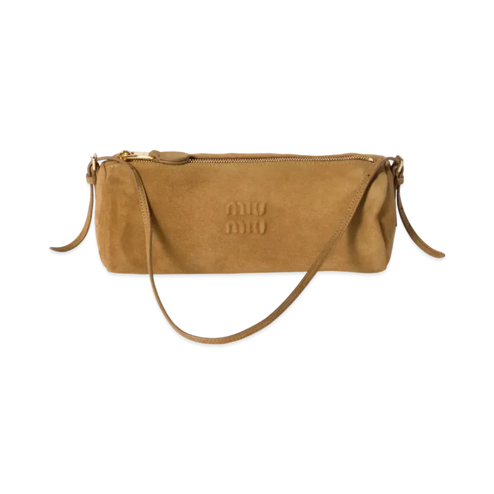 MIUMIU Suede Pouch "Olive"