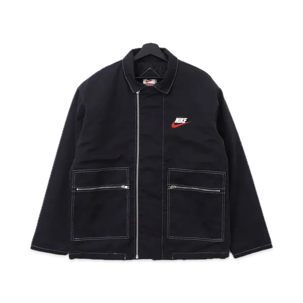 Supreme x Nike Double Zip Work Jacket "Black"