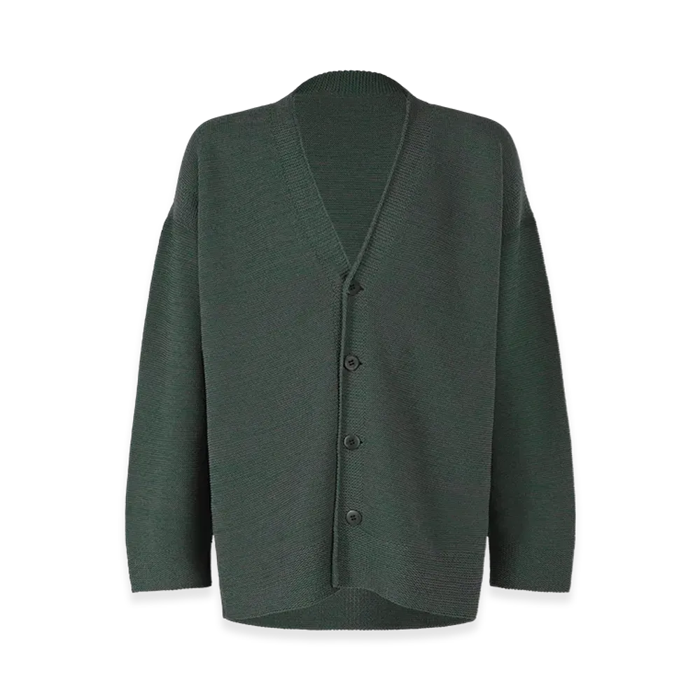 IM MEN Seamless Washi Knit "DarkGreen"