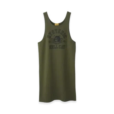 HYSTERIC GLAMOUR Hell Cat Dress "Khaki"