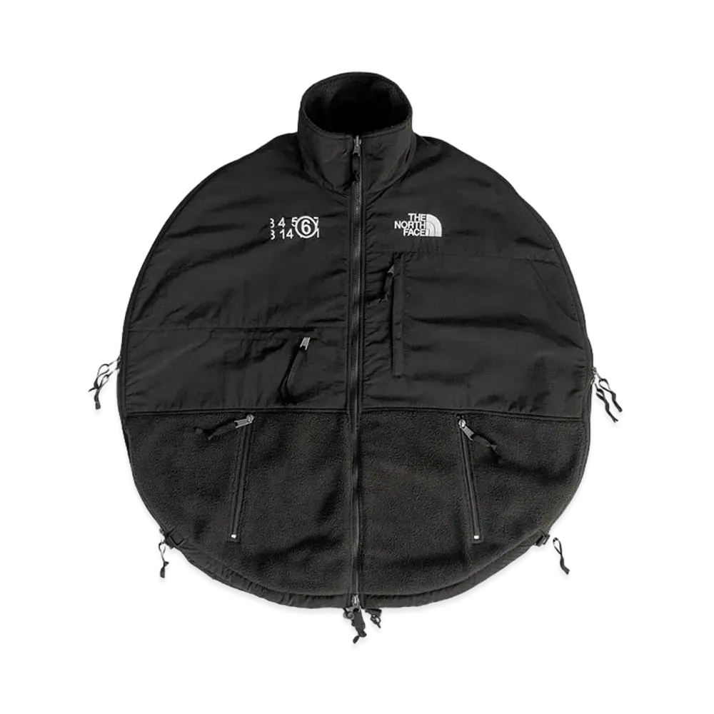 The North Face x MM6 Maison Margiela Circle Denali Fleece Jacket "Black"