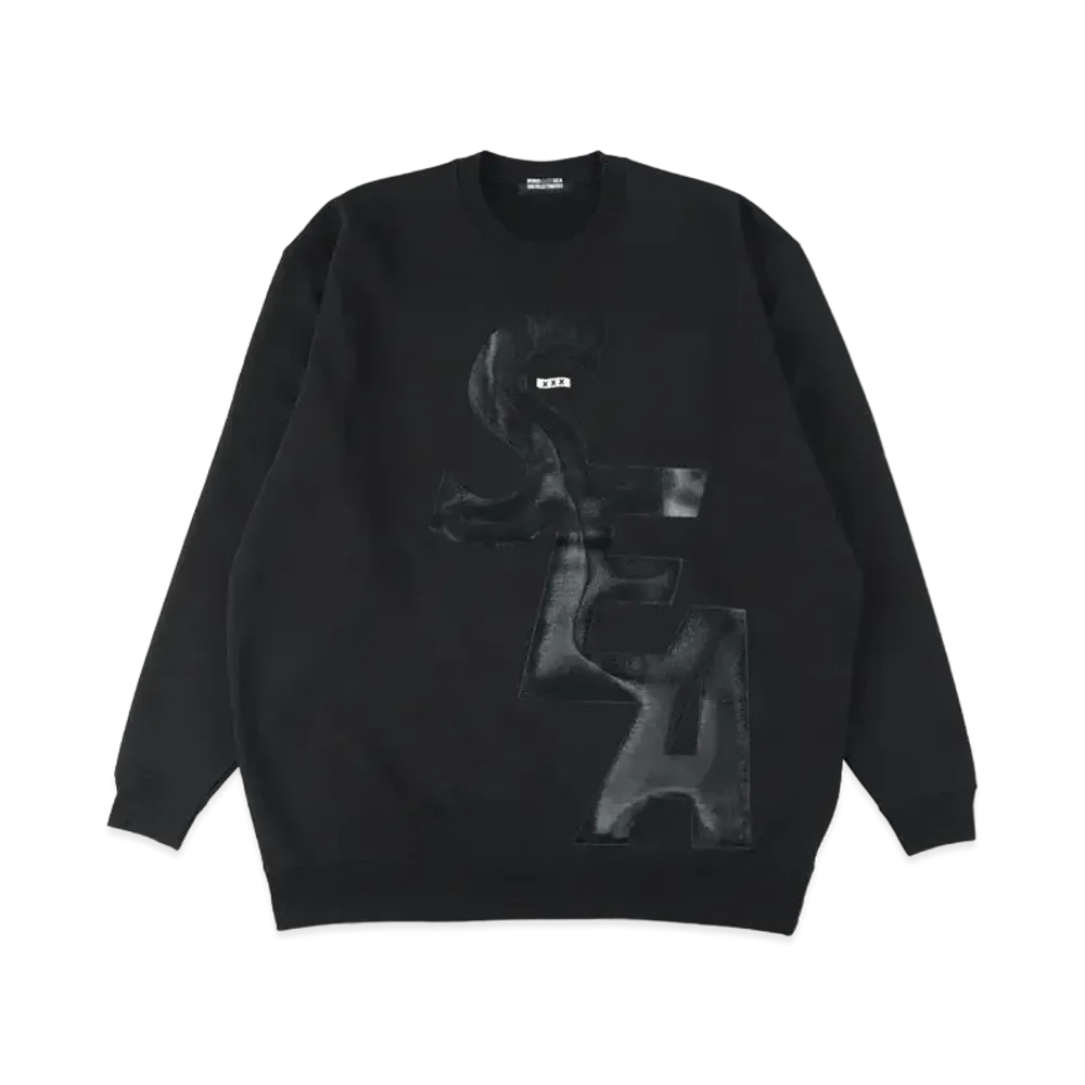 WIND AND SEA x GOD SELECTION XXX (S_E_A) Crew Neck "Black"