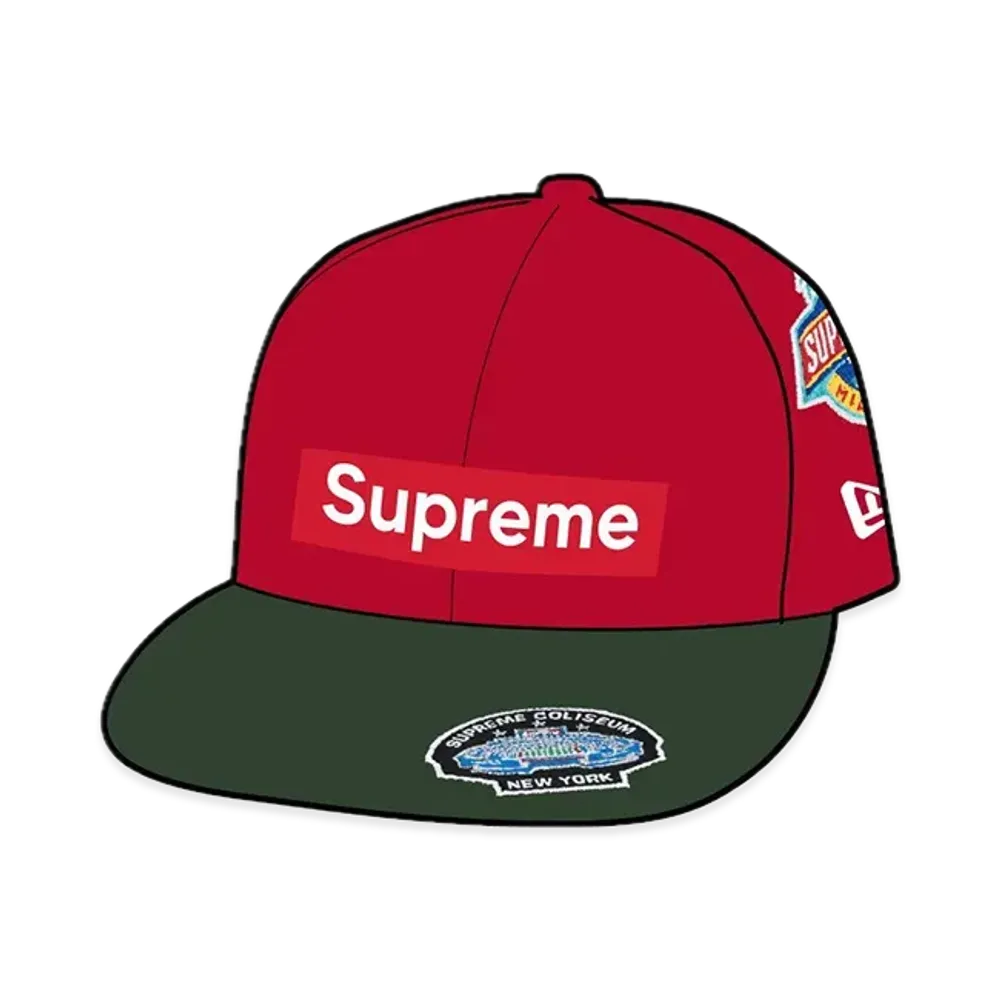 Supreme Championships Box Logo New Era "Red"