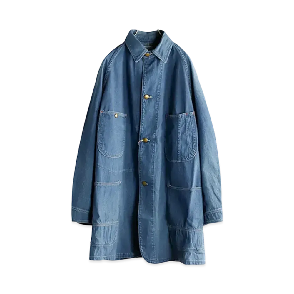 orSlow Loose Fit Denim Coverall "Used"