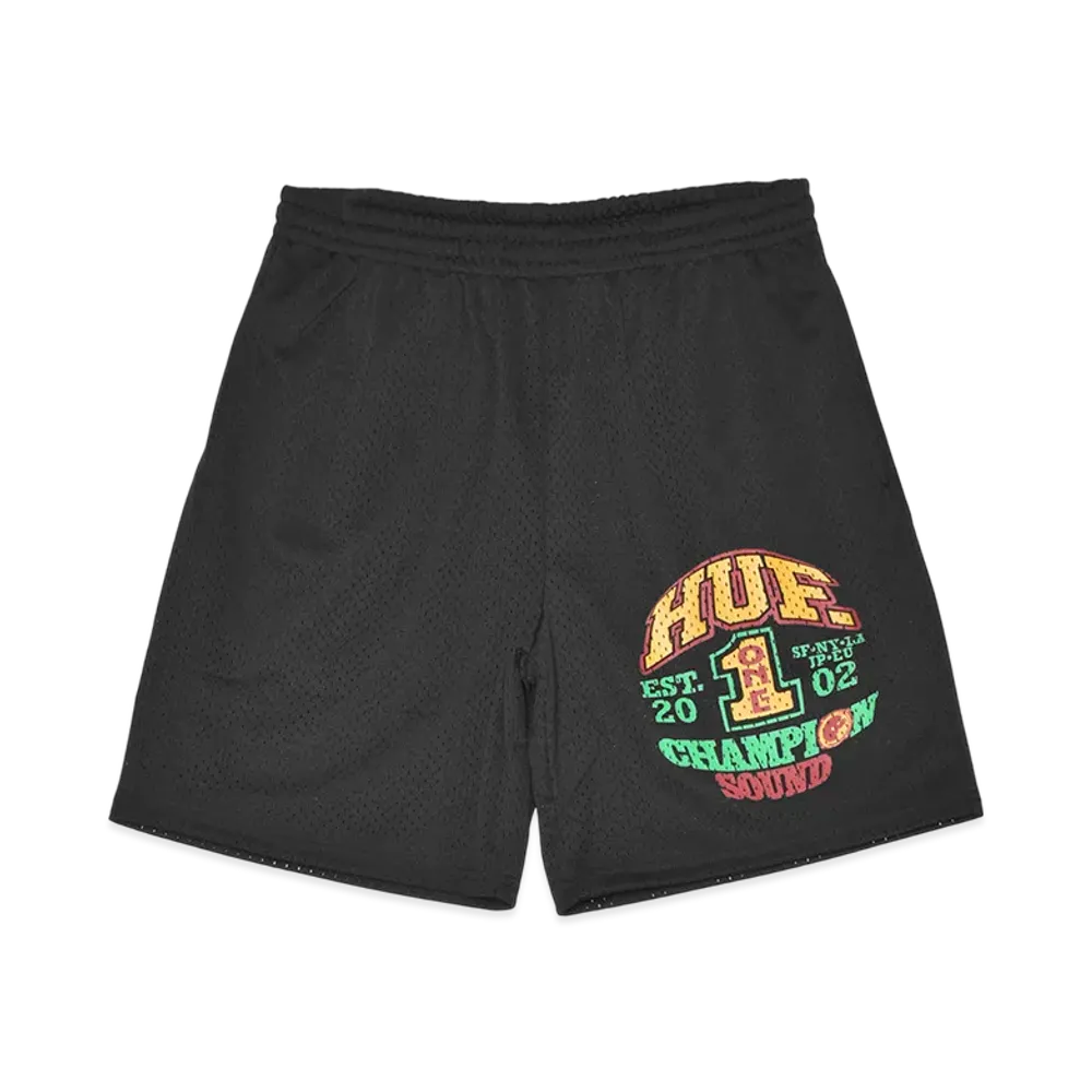 HUF Champion Sound Mesh Short "Black"