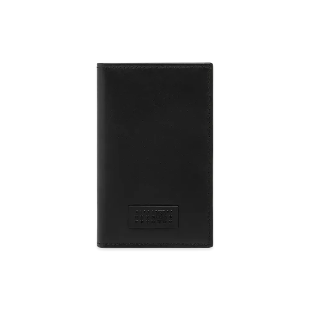 MM6 Maison Margiela Numbering Leather Wallet "Black"